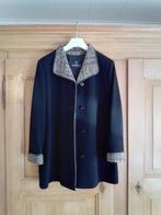 Dames mantel, Kleding | Dames, Jassen | Winter, Ophalen of Verzenden, Zo goed als nieuw, Maat 42/44 (L), Zwart