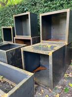 cortenstaal plantenbakken, bloembak, Ophalen, Vierkant, Nieuw, Tuin