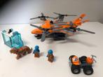 Lego city 60193 poolluchttransport, Kinderen en Baby's, Speelgoed | Duplo en Lego, Ophalen of Verzenden, Zo goed als nieuw, Complete set