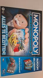 Monopoly Super Elektronisch Bankieren, Hobby en Vrije tijd, Gezelschapsspellen | Bordspellen, Ophalen, Zo goed als nieuw, Drie of vier spelers