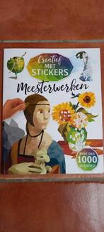 Creatief met stickers, meesterwerken., Ophalen of Verzenden, Zo goed als nieuw