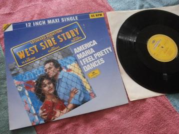 12" Maxi-single - Leonard Bernstein - West Side Story. beschikbaar voor biedingen