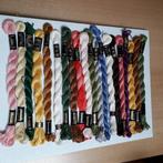 20 strengen DMC  Perle borduurgaren, Hobby en Vrije tijd, Ophalen, Zo goed als nieuw, Borduurgaren of Zijde