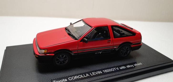 Ebbro Toyota Corolla Levin 1600GTV, Hobby en Vrije tijd, Modelauto's | 1:43, Nieuw, Auto, Overige merken, Ophalen of Verzenden