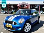 Mini Cooper S 1.6 Chili | Leder | Org. NL | 174 PK!, Auto's, Voorwielaandrijving, Gebruikt, Zwart, 4 cilinders