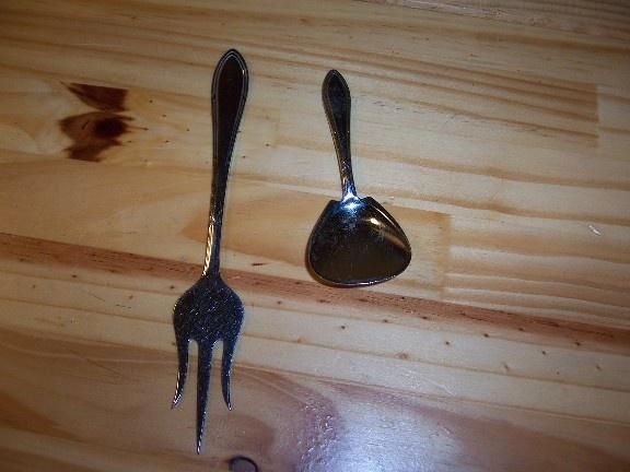 Gero Zilmeta, bestek uit de oude doos, zie omschrijving, Antiek en Kunst, Antiek | Bestek, Ophalen of Verzenden