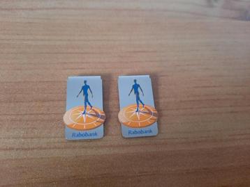 Rabobank 2x Markclip Luxe paperclip beschikbaar voor biedingen