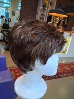 Elegant Fiber haarwerk met coupe soleil/high-lights, klein, Ophalen of Verzenden, Nieuw, Pruik of Haarverlenging