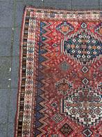 Antik Perzisch Tapijt Qashqai ( Antique ) 255x165 cm, Gebruikt, Overige kleuren, 200 cm of meer, Ophalen of Verzenden