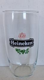 Heineken Bierglas model Beker logo 2b met export wapen, Ophalen of Verzenden, Gebruikt, Glas of Glazen, Heineken