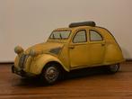2CV Eend Steenmodel 1:24 met Doos, Ophalen of Verzenden, Gebruikt, Auto, Overige merken
