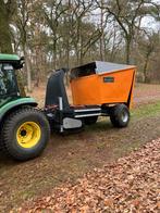 Greenline combi trailer bladzuiger klepelmaaier, Tuin en Terras, Ophalen, Gebruikt, Benzine, Met neuswiel