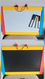 Krijtbord en Whiteboard 2in1 + gratis stiften en krijt, Ophalen of Verzenden, Jongen of Meisje