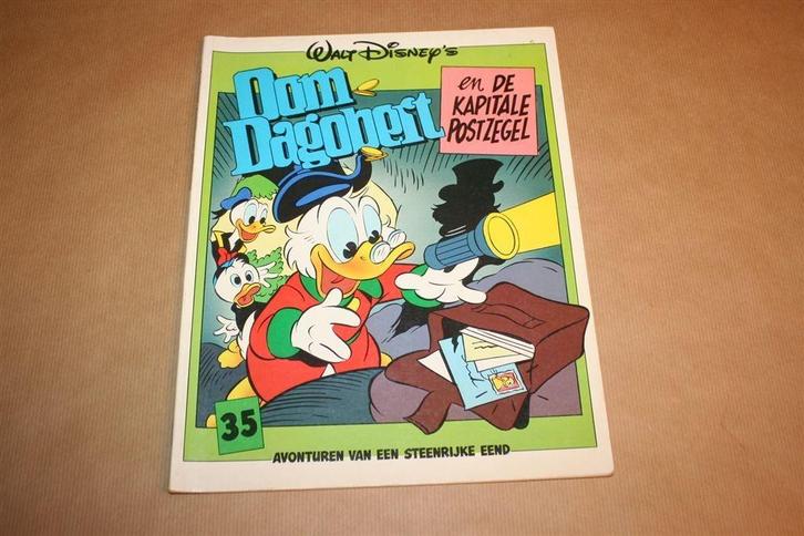 Oom Dagobert 35. En de Kapitale Postzegel. 1e druk., Boeken, Stripboeken, Gelezen, Eén stripboek, Ophalen of Verzenden