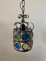 Vintage Hanglamp met glas in lood, Ophalen of Verzenden