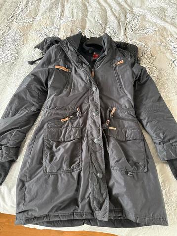 Khujo Winterjas Dames XL Blauw/Grijs beschikbaar voor biedingen