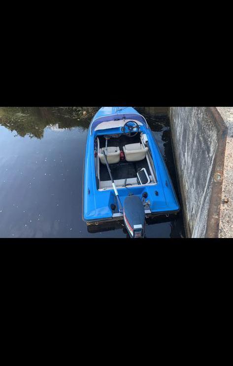gezocht: polyester speedbootje bootje boot opknapper, Watersport en Boten, Bootonderdelen, Zo goed als nieuw, Overige typen, Motorboot