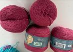 Mooie bordeauxrode Alison & Mae Sparkly Cake garen, Hobby en Vrije tijd, Ophalen of Verzenden, Nieuw, Breien of Haken, Wol of Garen