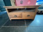 Teak houten tv meubel, Ophalen, Gebruikt, Teakhout, 50 tot 100 cm