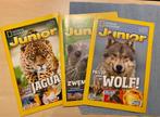 3x National Geographic Junior (€0,75 p/s), Ophalen of Verzenden, Gelezen, Wetenschap en Natuur