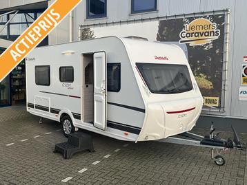 Dethleffs C'Joy Active 460 LE ENKELE BEDDEN-ACTIE MODEL beschikbaar voor biedingen
