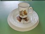 Paarden borden, mok en glas, Huis en Inrichting, Keuken | Servies, Ophalen, Glas, Overige stijlen, Bord(en)
