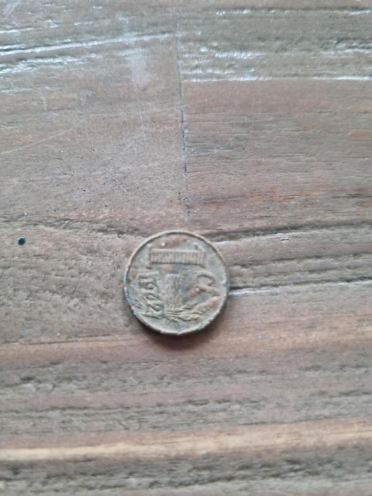 1942 Nederlandse 1 Cent - WOII Zinken Munt, Postzegels en Munten, Munten | Nederland, Losse munt, 1 cent, Koningin Wilhelmina
