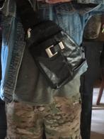 Stoere leren cross over tas ., Ophalen of Verzenden, Zo goed als nieuw, Minder dan 35 cm