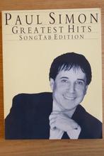 Paul Simon - Greatest Hits SongTab Edition, Gebruikt, Ophalen of Verzenden, Gitaar, Artiest of Componist