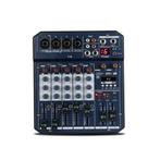 T6 Audio Mixer 6-Kanaals-Draagbare Geluidskaart - Bluetooth, Verzenden, Zo goed als nieuw, Instrumentmicrofoon