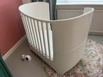 Leander kinderbed / meegroeibed wit, Ophalen, Gebruikt, 70 tot 85 cm, 140 tot 160 cm