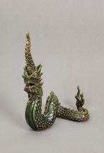 Naga. Slang, draak Thailand. Mythisch wezen Keramiek beeldje, Ophalen of Verzenden