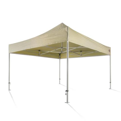 Grizzly-outdoor GO-UP50 Easy-up vouwtent - 4x4 meter, Tuin en Terras, Partytenten, Nieuw, Partytent, 2 meter of meer, Minder dan 5 meter
