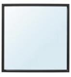 Ikea Nissedal spiegel 65x65cm zwart, Huis en Inrichting, Woonaccessoires | Spiegels, Ophalen, Minder dan 50 cm, Zo goed als nieuw