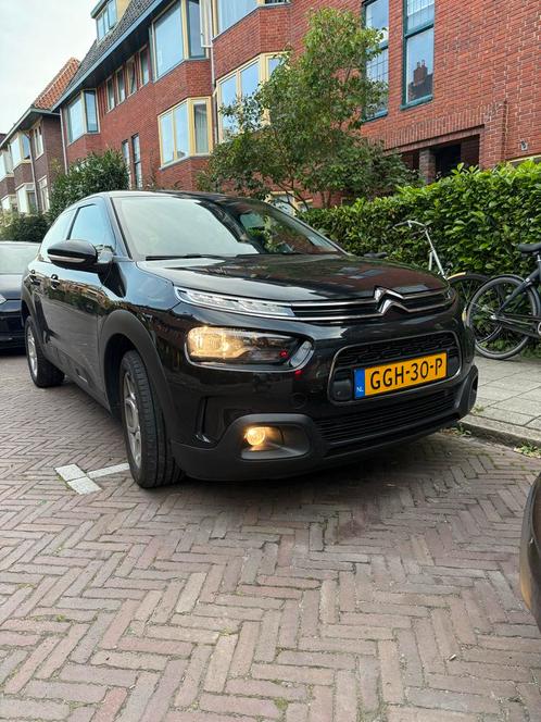 Citroën C4 Cactus Puretech 130pk 2018 Zwart lage kmstand, Auto's, Citroën, Particulier, C4 Cactus, Apple Carplay, Bluetooth, Bochtverlichting