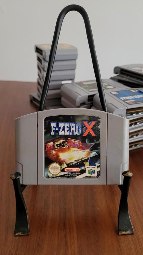 N64 F-Zero X, Spelcomputers en Games, Games | Nintendo 64, Gebruikt, Racen en Vliegen, 1 speler, Ophalen of Verzenden
