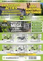 RIH Z-Omega elektrische fiets met voorwiel motor ebike!, Overige merken, Ophalen of Verzenden, Zo goed als nieuw, 50 km per accu of meer