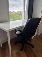 Ikea Bureau, Stoel & Kasten - Gratis Ophalen, Ophalen, In hoogte verstelbaar, Gebruikt, Bureau