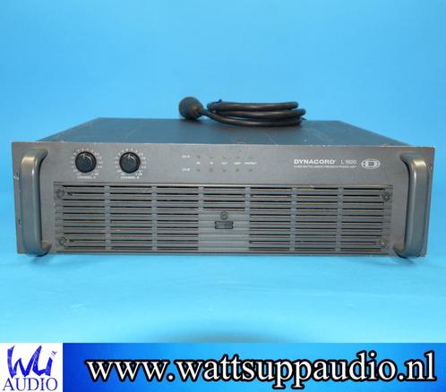 Dynacord L1600 2 kanaals versterker PA, Audio, Tv en Foto, Versterkers en Receivers, Gebruikt, Stereo, 120 watt of meer, Overige merken