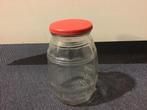 Oude glazen voorraad pot, Ophalen of Verzenden, Zo goed als nieuw, Glas, Pot, Bus of Blik