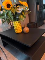 Salontafel zwart, Huis en Inrichting, Tafels | Salontafels, Gebruikt, 100 tot 150 cm, Minder dan 50 cm, Rechthoekig