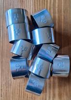 10 servetringen Koninklijke Hollandsche Lloyd, Ophalen of Verzenden, Gebruikt