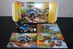 als nieuw Lego Creator 31075 avonturen in de wildernis incl, Ophalen of Verzenden, Zo goed als nieuw, Complete set, Lego