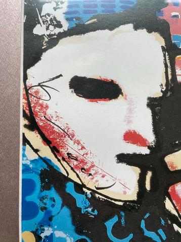 Herman Brood zeefdruk met handtekening beschikbaar voor biedingen