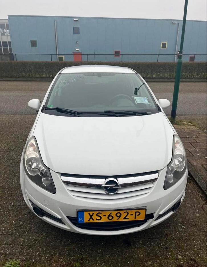 Opel Corsa 1.2 Ecoflex 5D 2010 Wit, Auto's, Opel, Particulier, Corsa, Benzine, B, Hatchback, Handgeschakeld, Geïmporteerd, Wit