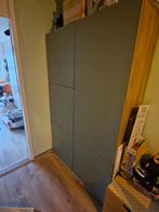 Ikea Besta kast Hjortviken Grijs groen - 120x43x193, Ophalen, 25 tot 50 cm, Minder dan 150 cm, Minder dan 100 cm