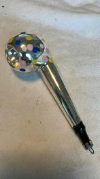 Vintage antieke kerstbal, pijpje zilver, Diversen, Kerst, Ophalen of Verzenden, Zo goed als nieuw