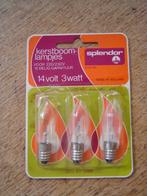 Setje Splendor reservelampjes 14V/3W, Diversen, Kerst, Ophalen of Verzenden, Nieuw