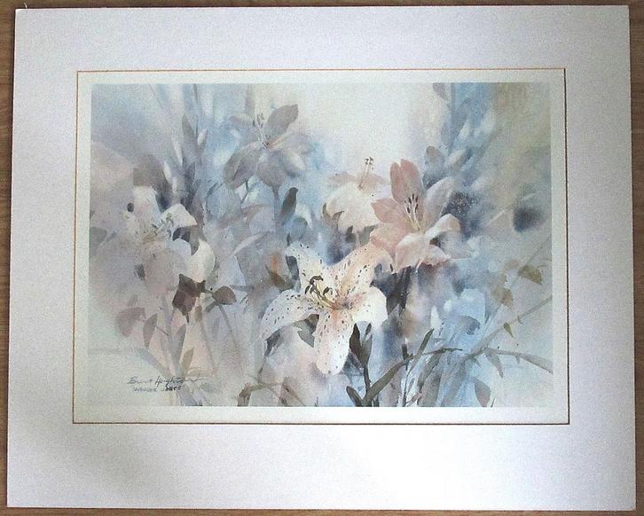 Impressionist Art Print ‘Lavender Lights’ van Brent Heighton, Huis en Inrichting, Woonaccessoires | Schilderijen, Tekeningen en Foto's