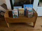 Massief houten boekenbak, Ophalen, Zo goed als nieuw, Overige typen